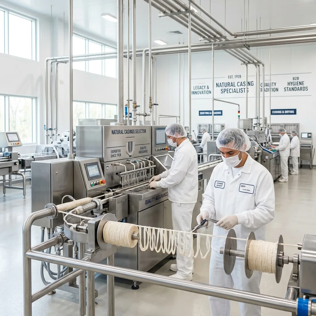 Shahid Enterprises heritage natural casing processing facility in Multan, Pakistan