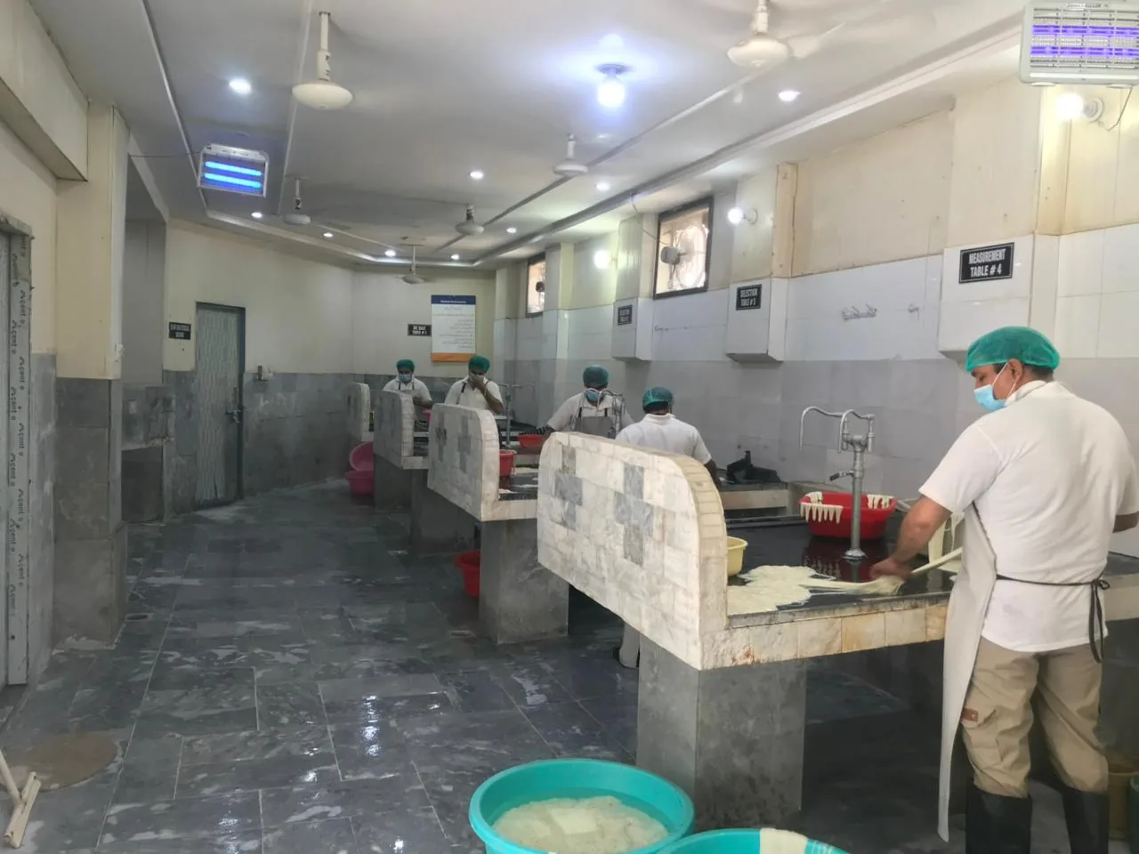 Inside Shahid Enterprises' natural casing processing facility - View 1